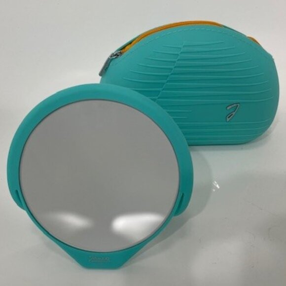 Cosmetic Bag & Mirror - NEW in package- Giftable ! - Picture 1 of 7